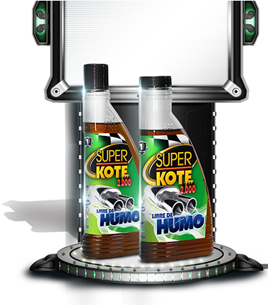 Super Kote 2000 Tratamiento De Combustible (404x430), Png Download