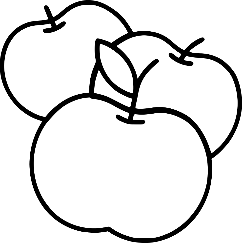 Apples Free Icon - Icon (980x984), Png Download