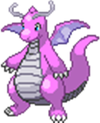 Strawberry Pink Dragonite - Shiny Dragonite (420x420), Png Download