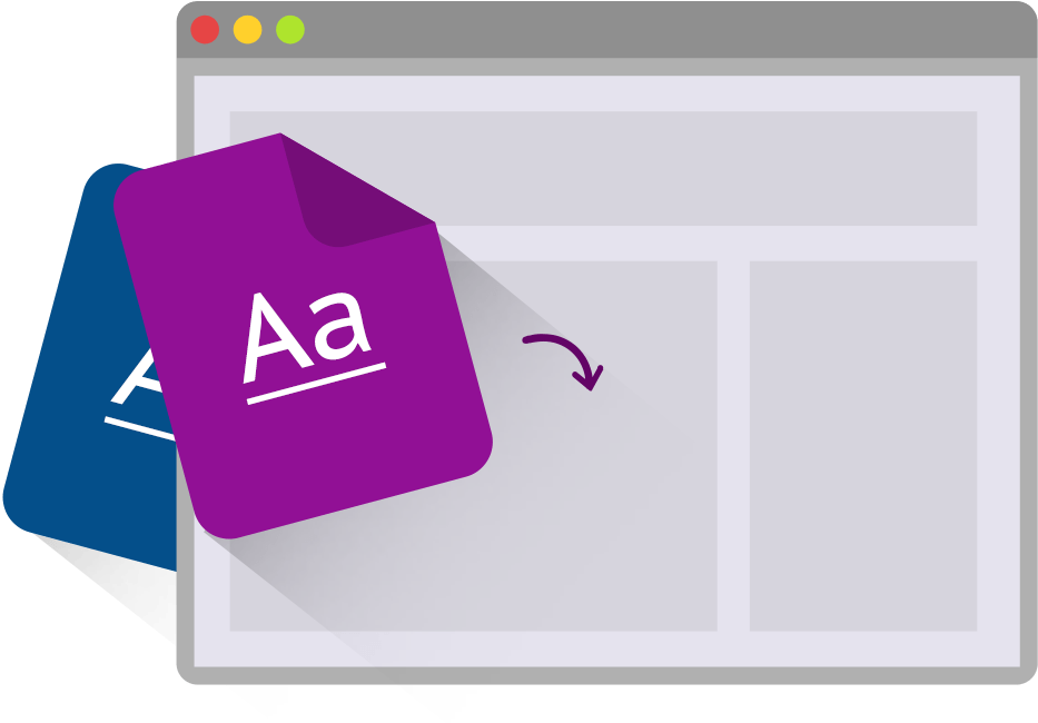 Convert Fonts - Graphic Design (1118x822), Png Download