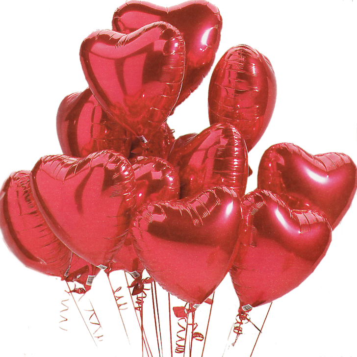 Download Picture Heart Helium Balloons Png Image With No Background Pngkey Com