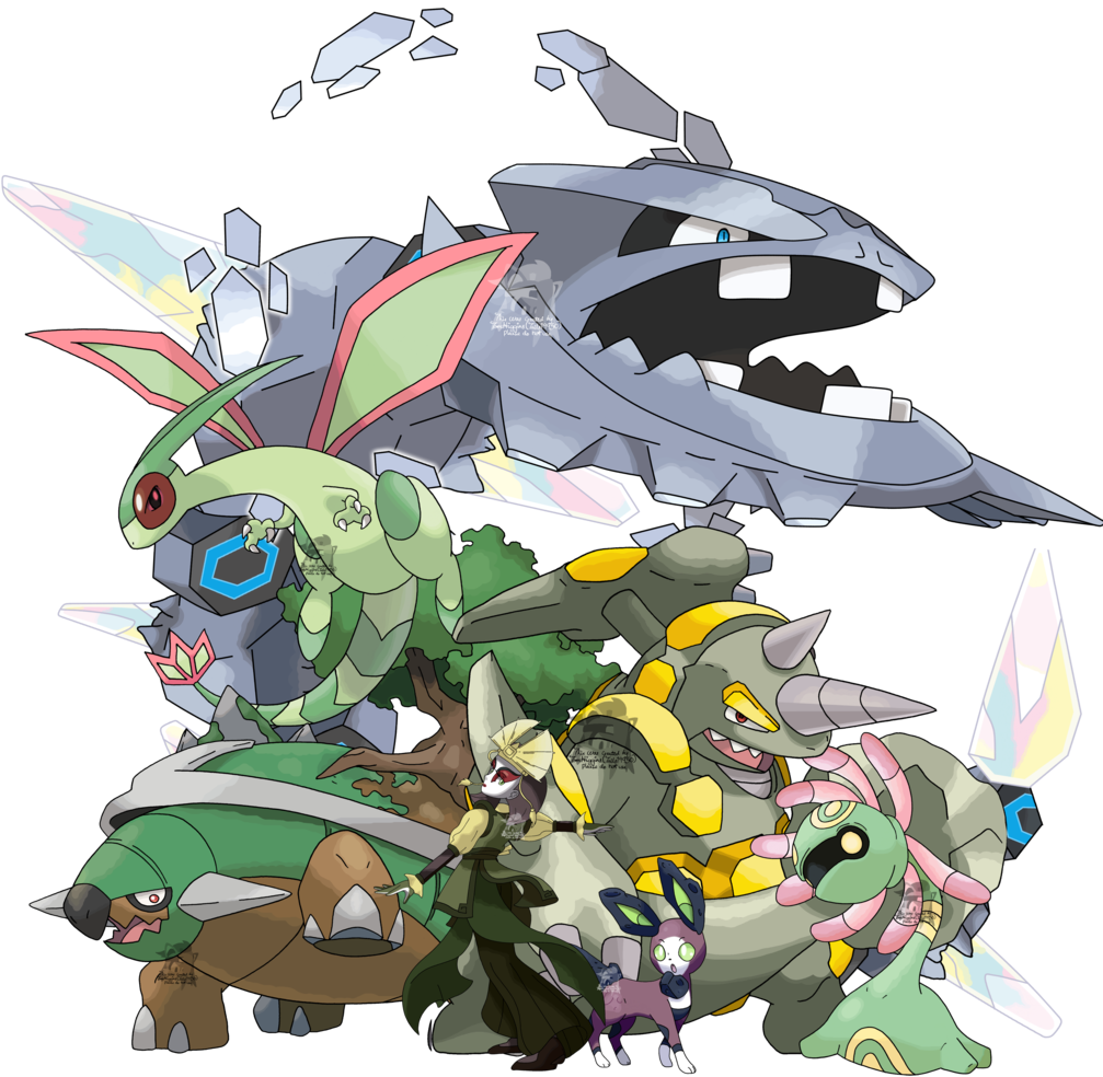 Pokemon Team, Pokemon Stuff, Pokemon Crossover, Avatar - Pokemon Team (1024x1006), Png Download