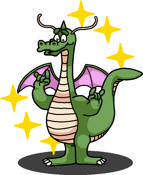 Dragon Queen - Puff The Magic Dragon Clipart (600x800), Png Download