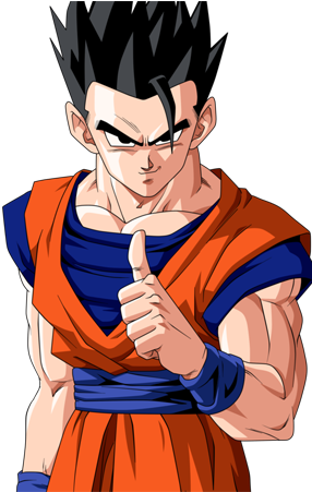 Adult Gohan, He Grew Up So Fast It Seems - Ultimate Gohan (300x450), Png Download