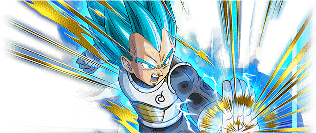 Card 1004080 Cutin - Dokkan Battle Vegeta Ssj Attack (852x266), Png Download