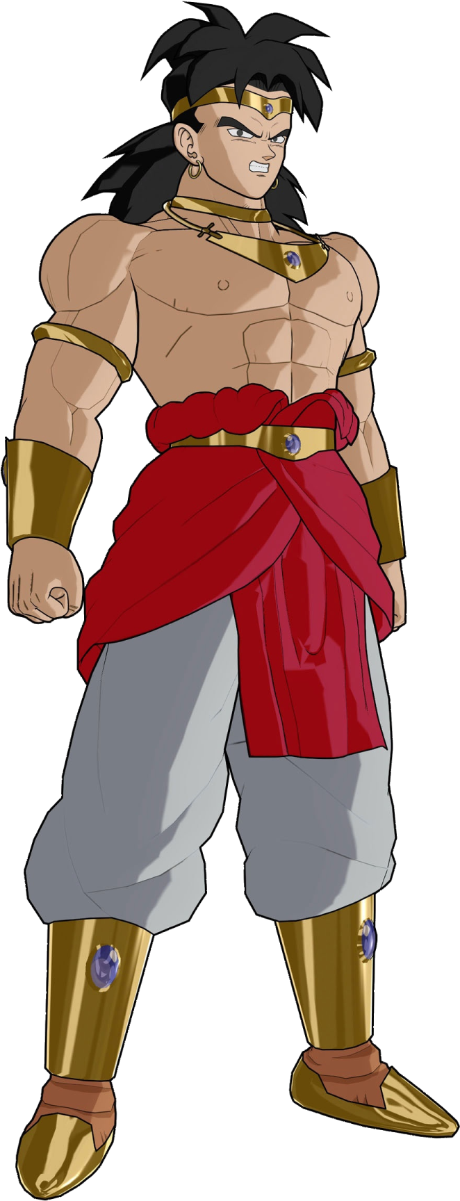 Base Broly - Imagens Do Broly Normal (750x1761), Png Download