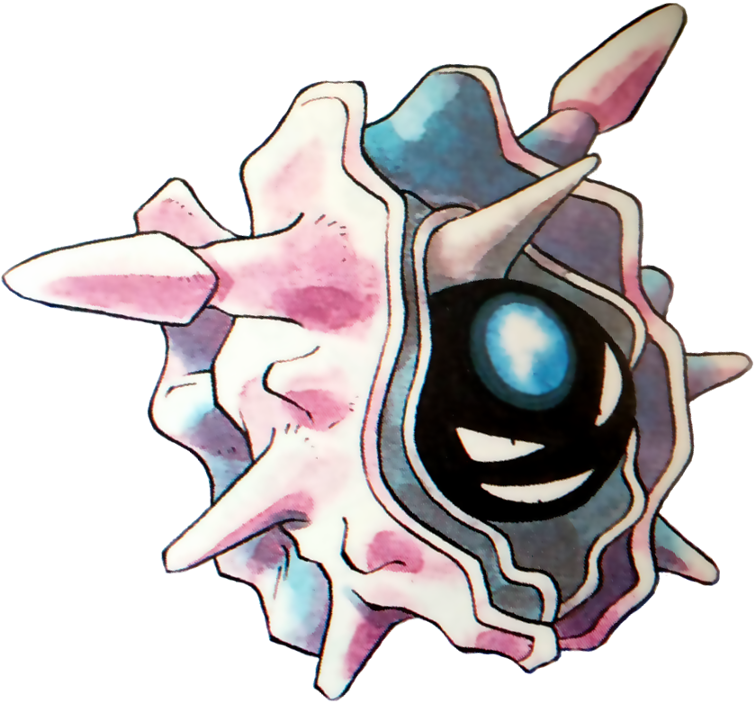 091cloyster Rb - Cloyster Gen 1 Artwork (756x702), Png Download
