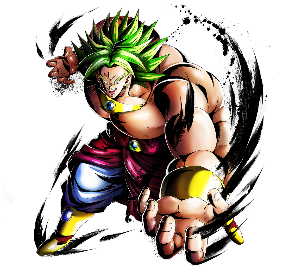 Legendary Super Saiyan Broly - Dragon Ball Legends Broly (1024x1024), Png Download