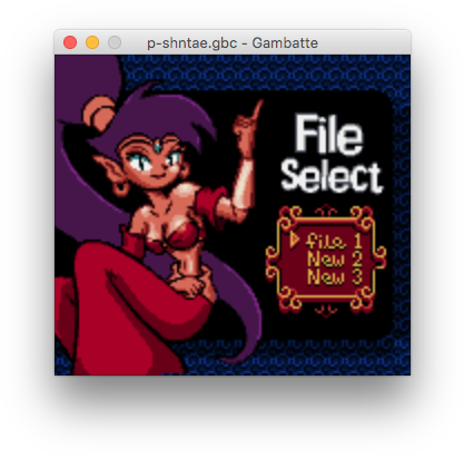 Gbc - Shantae (432x422), Png Download