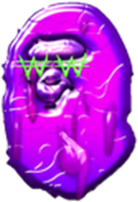 Bape Logo Png Transparent Clip Art Royalty Free - Keith Ape Bape Logo (420x420), Png Download