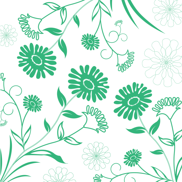 Flowers Background Png Clip Art Freeuse - Flower (360x360), Png Download