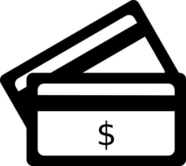 Credit Card Logos Clip Art - Credit Clip Art (600x533), Png Download