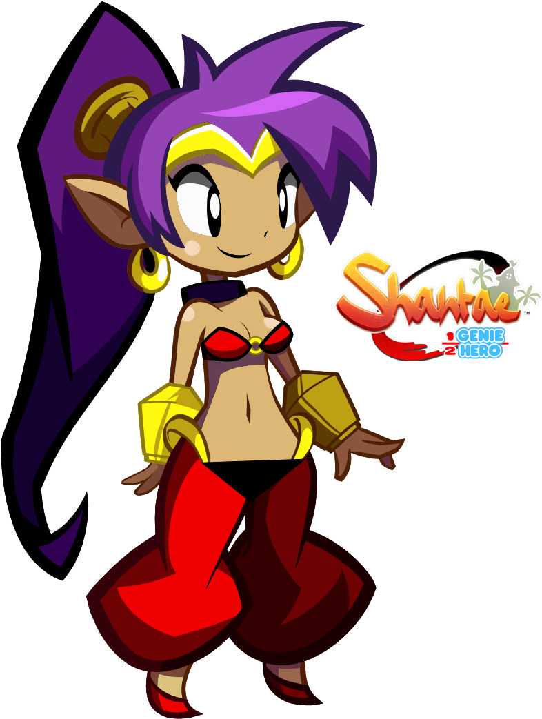 Other Shit - Shantae Half Genie Hero Mods (865x1172), Png Download