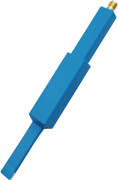 Lightsaber Png Transparent Background - Light Blue Crayon Clipart (701x644), Png Download