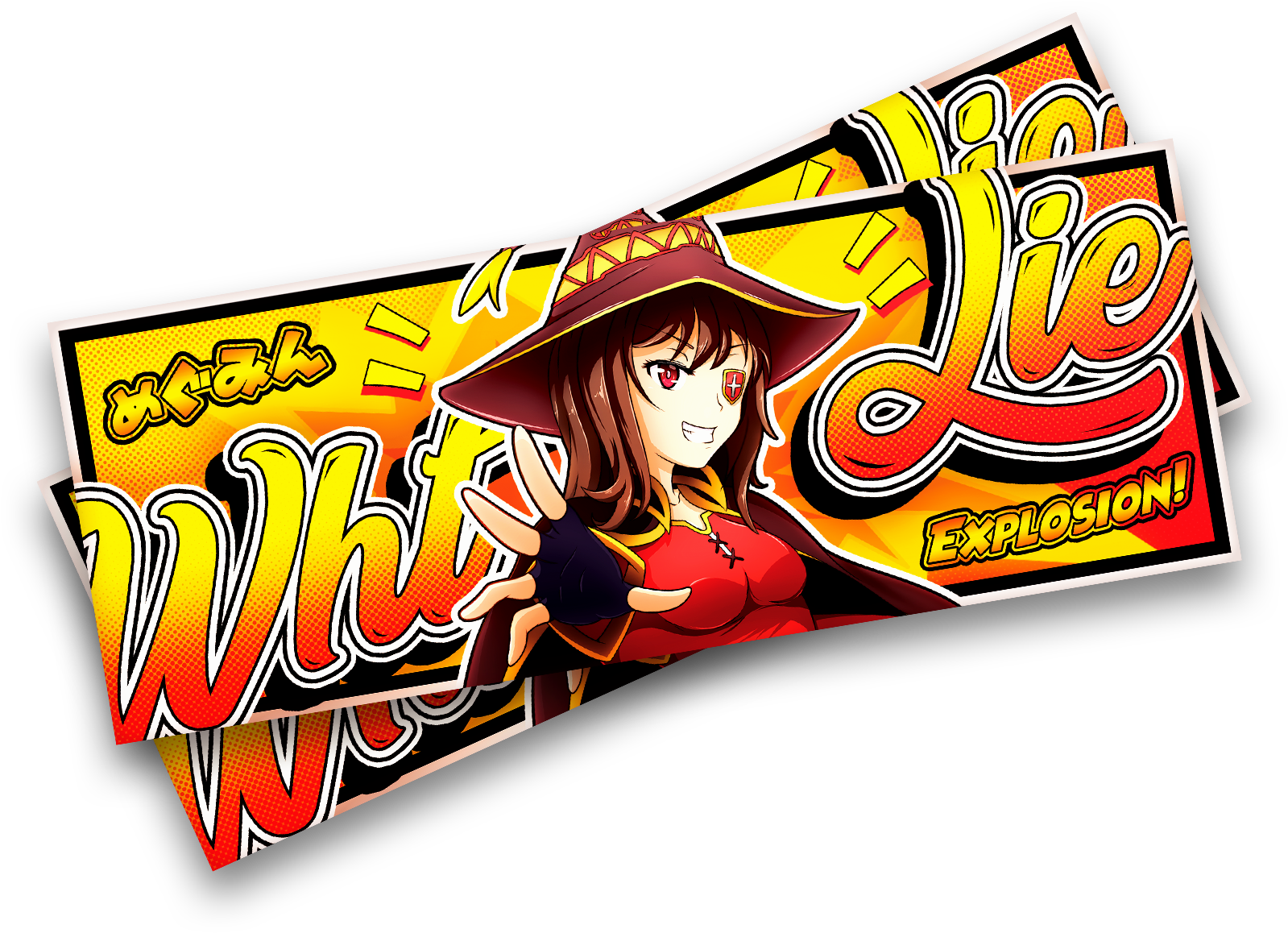 Megumin - Illustration (1600x1600), Png Download