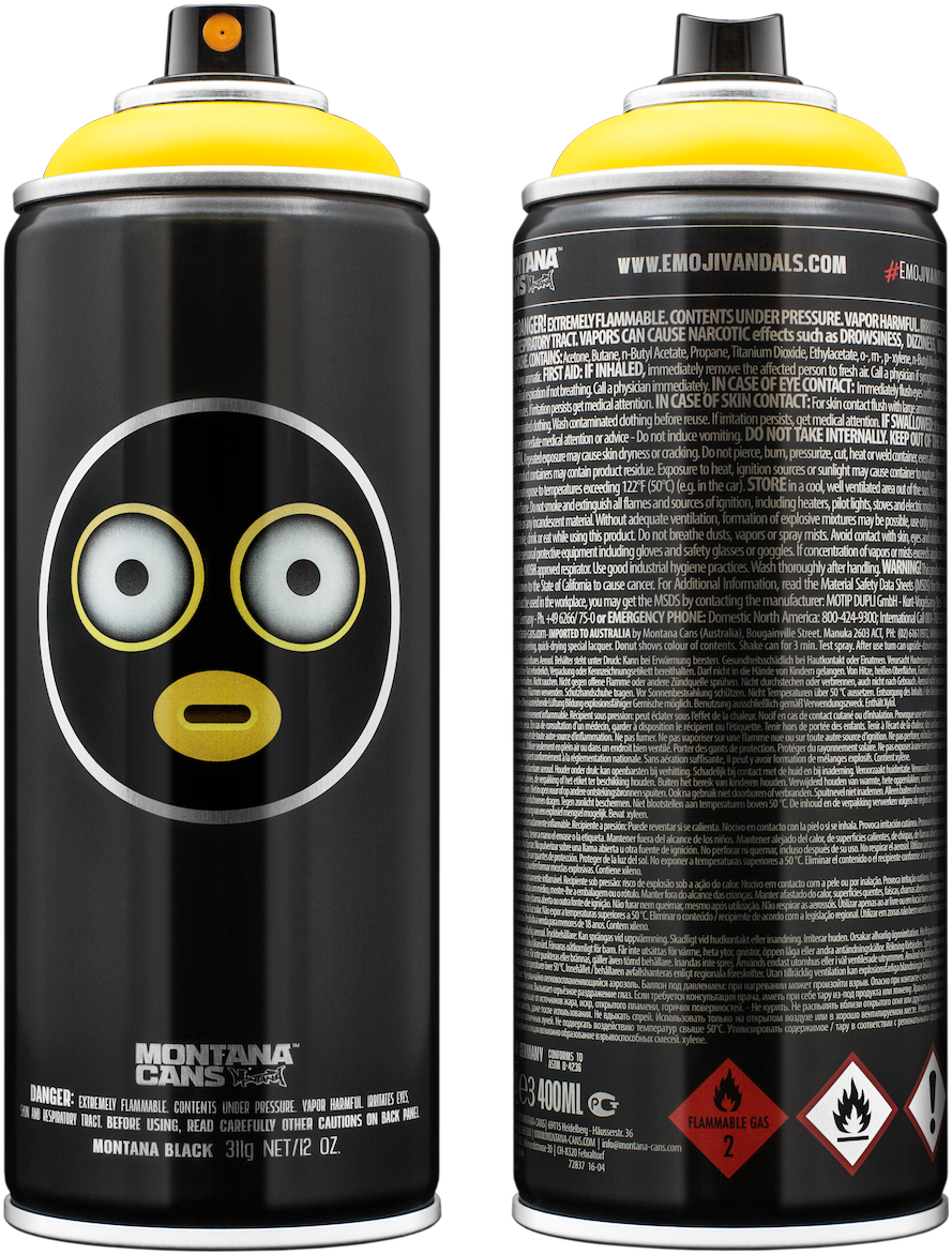 Emojivandals Some Of Them Went Crazy - Spray Cans Limited Edition Loop (924x1194), Png Download