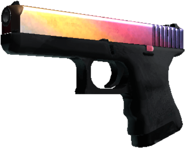 The - Fade Skin Cs Go (912x516), Png Download