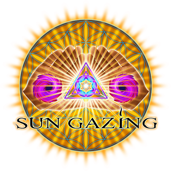Sun Gazing (600x590), Png Download