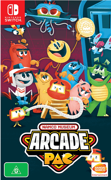 Namco Museum Arcade Pac (600x600), Png Download