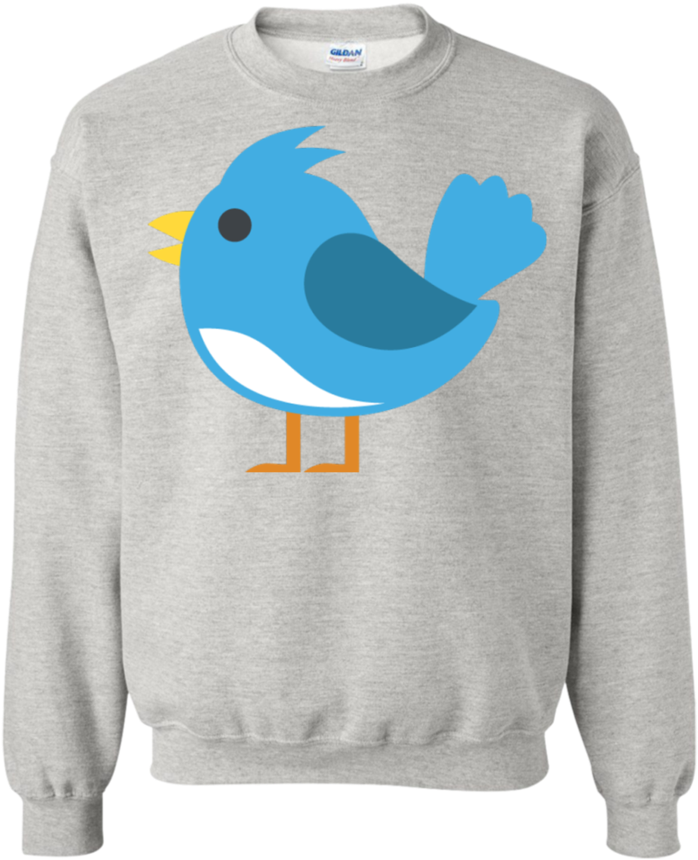 Blue Bird Emoji Sweatshirt - Star Wars Death Star Schematics Sweatshirt (960x960), Png Download