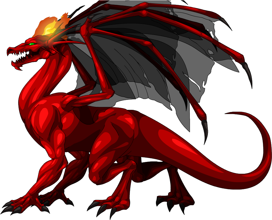 Fire Dragon Png - Adventure Quest Fire Dragon (954x736), Png Download