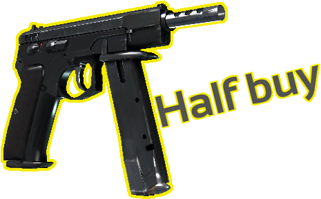 In Rounds Where You Half Buy, Or Pseudo Buy, You Purchase - Firearm (490x304), Png Download