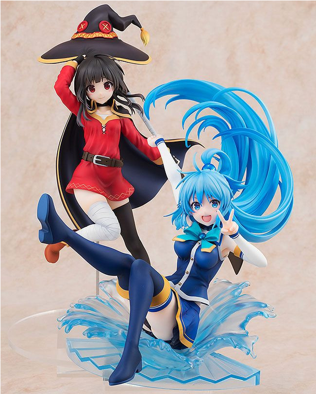 Konosuba Megumin 1/7 Scale Figure By Kadokawa - Konosuba Megumin Sneaker Bunko 30th Anniversary (809x809), Png Download