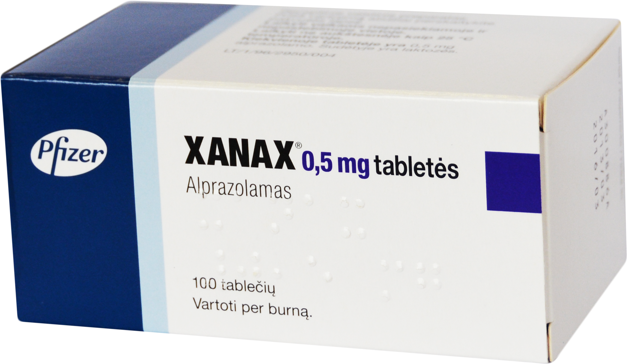 Vaistai Xanax - Bromazepam (2448x1456), Png Download