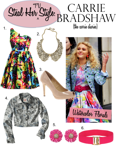 Seroquel 200/http - //www - Jenninspired - Com/who - Steal Her Style Carrie Diaries (500x606), Png Download