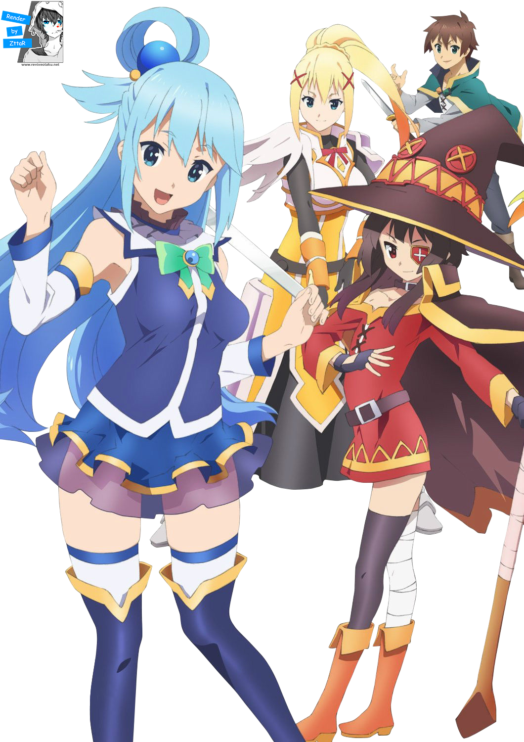 Kono Subarashii Sekai Png (1060x1500), Png Download