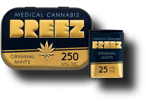 Breez Mints - Weed Mints Breez (500x361), Png Download