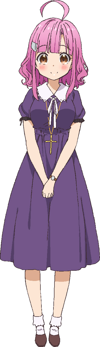 Anime - Gakkou Gurashi Megumi Sakura (391x1356), Png Download