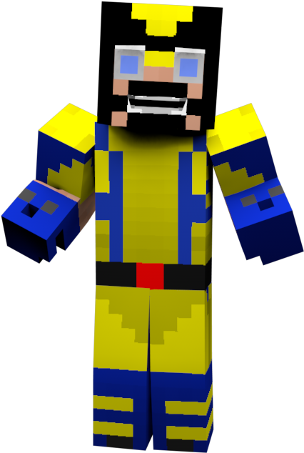 Cool Minecraft Diamond - Minecraft Skin No Background (1280x720), Png Download