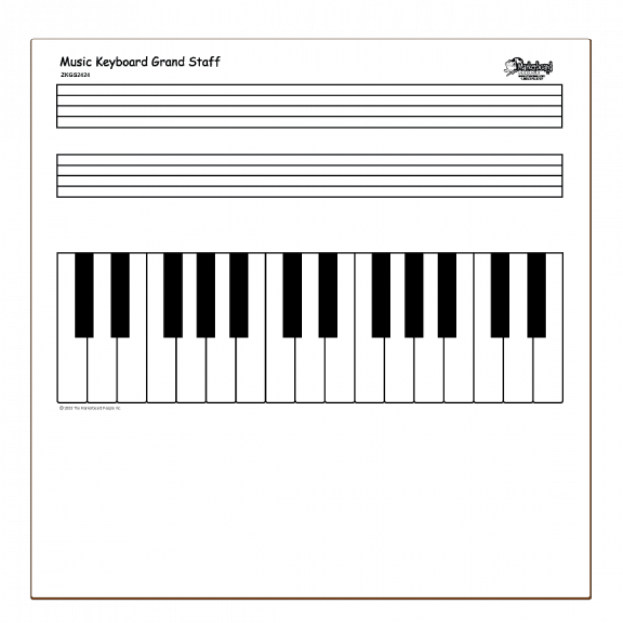 Music Teaching Resource - Musical Keyboard (900x900), Png Download