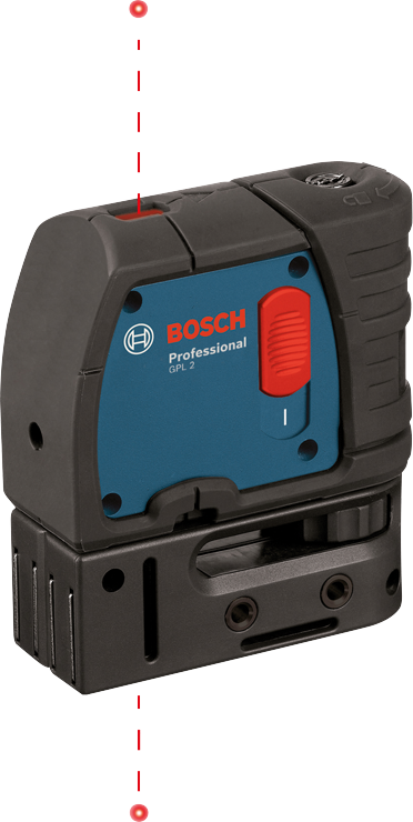 Gpl 2 2 Point Self Leveling Laser Level - Berger Instruments Bosch Gpl2-rt 2-point Self-leveling (372x740), Png Download