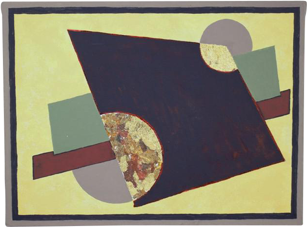 "trapezoid" Original Collage Painting - Collage (698x516), Png Download