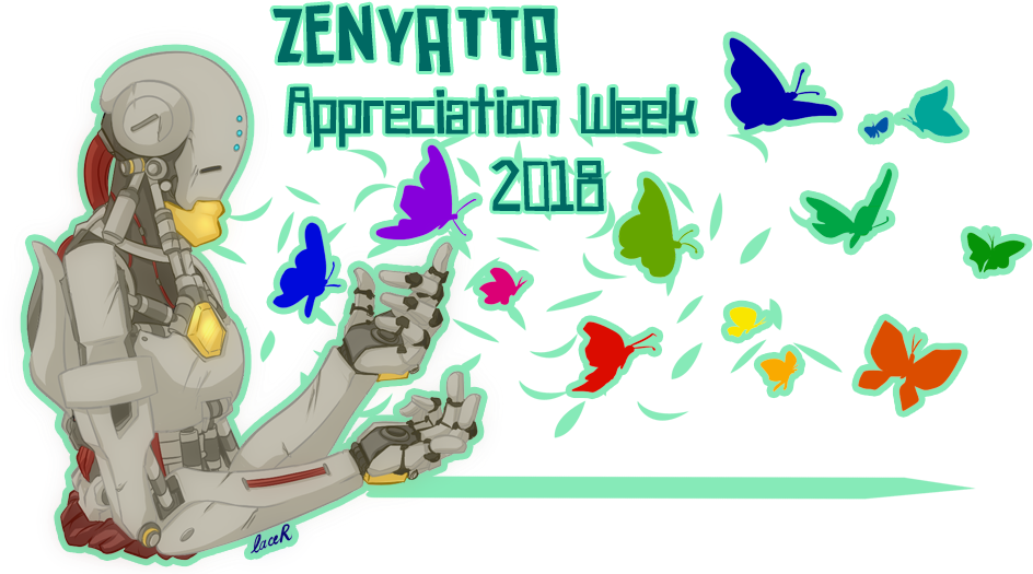 Hello So, I Thought Zenyatta Deserved A Week Of Appreciation, - Illustration (1000x541), Png Download
