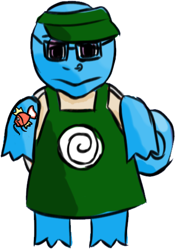 Squirtle - Cartoon (373x518), Png Download