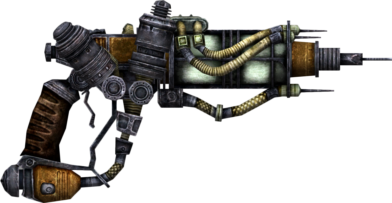 [ Img] - Fallout New Vegas Plasma Pistol (1800x1000), Png Download