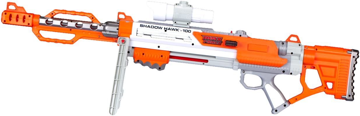 Esto Es Un Fusil De Francotirador - Gun That Shoots Paper Pellets (1234x987), Png Download