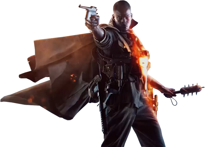 Battlefield 1 Render - Battlefield 1 Logo Transparente (700x504), Png Download