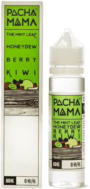 Pachamama The Mint Leaf, Honeydew, Berry, Kiwi - Electronic Cigarette Aerosol And Liquid (602x465), Png Download