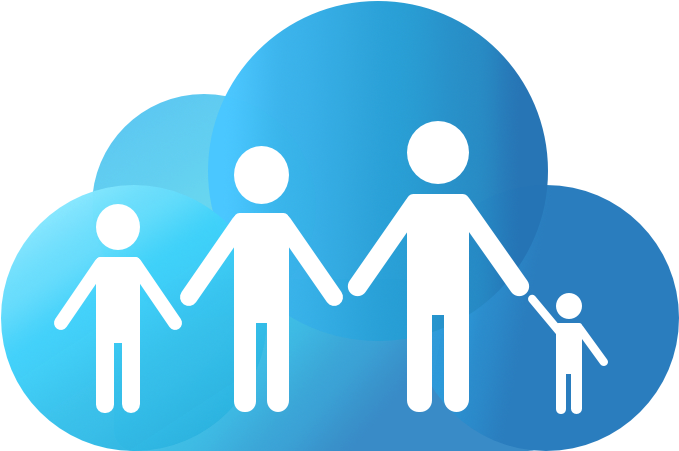 Family Share Logo - Icloud Family Sharing Icon (900x900), Png Download