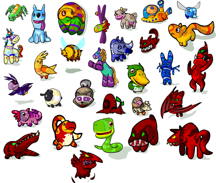 Png Black And White Project By Lizzieknight On Deviantart - Viva Pinata Pinatas (700x593), Png Download