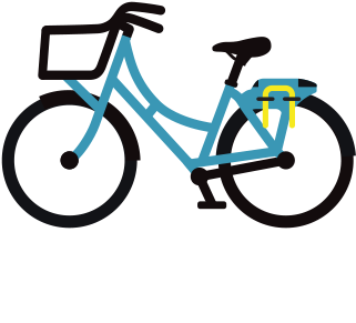 Simple, On Demand, Two-wheeled Transportation - Bike Sharing Icon (360x360), Png Download