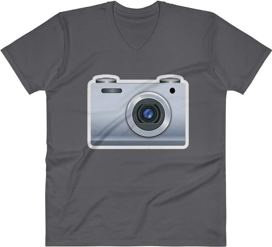 Men's Emoji V Neck - T-shirt (1000x1000), Png Download