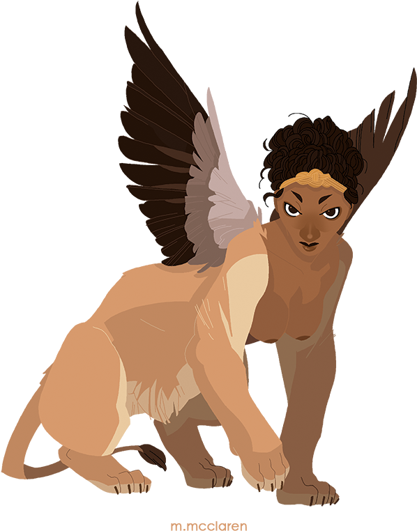 Meredith 🍁 Mcclaren @iniquitousfish - Sphinx (648x828), Png Download