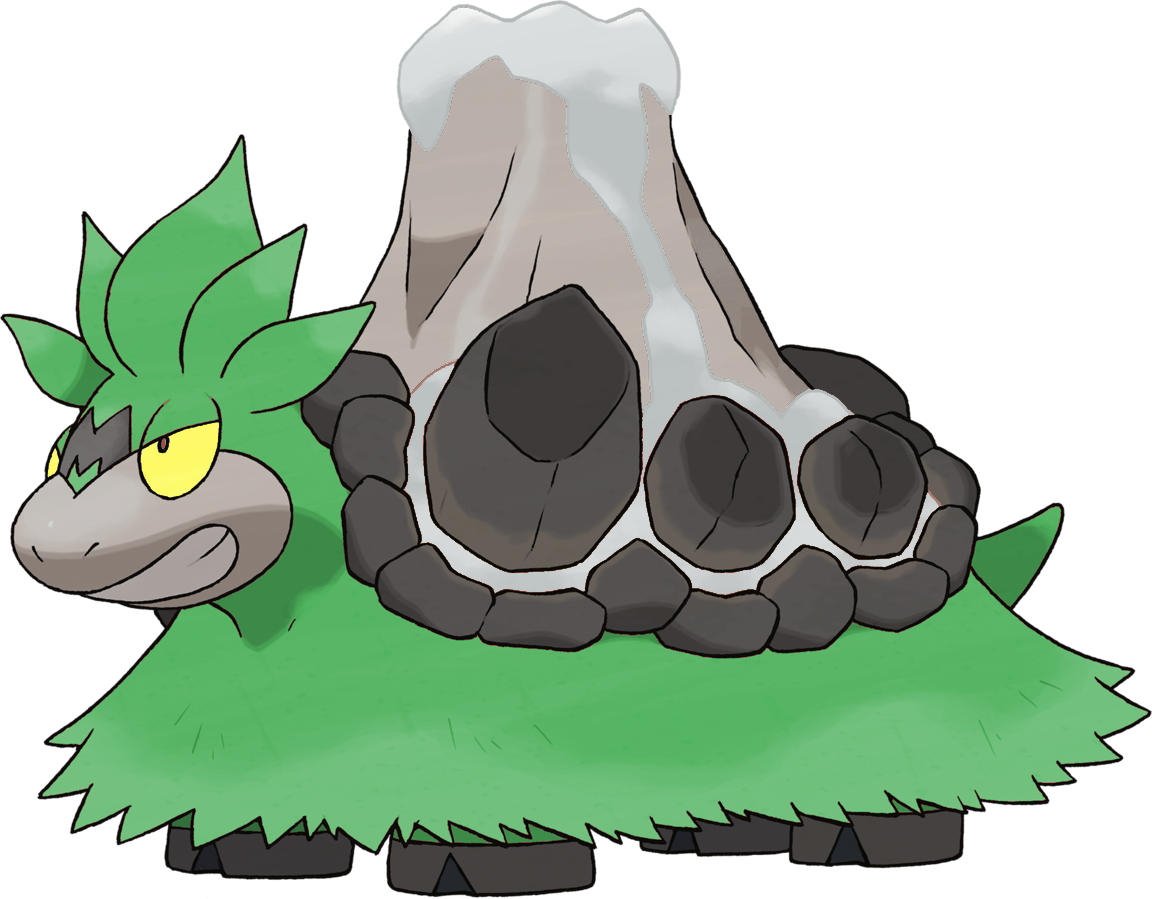 I Recolored Mega Camerupt In The Style Of The Grinch - Mega Camerupt (1152x899), Png Download