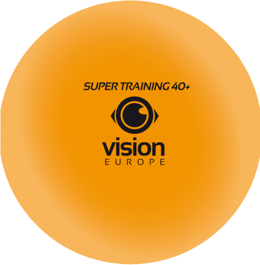 Table Tennis Ball Png - Vision Super Training 40+ Plastic Table Tennis Balls (510x600), Png Download