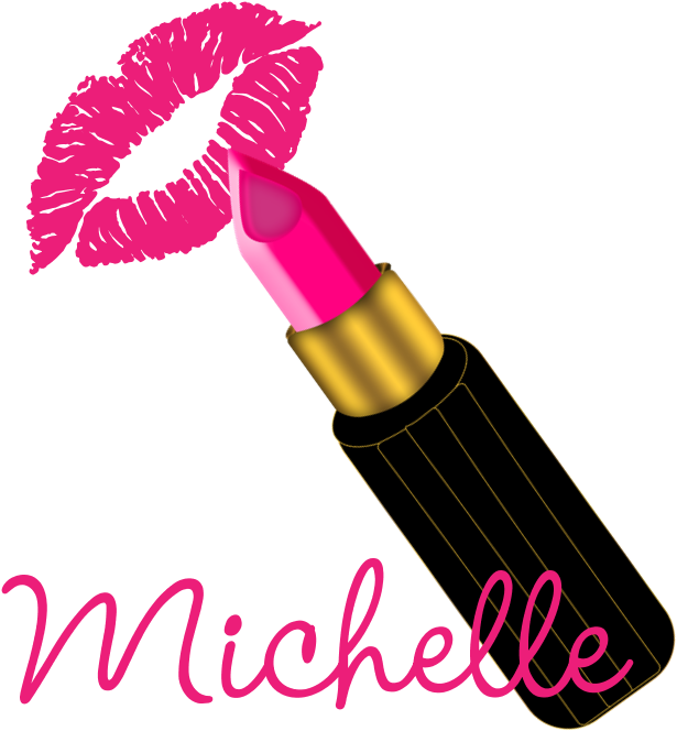 Favorite - Hot Pink Lipstick Clip Art (700x700), Png Download